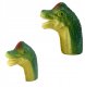 DINOZAURY SENSORYCZNE PACYNKI GUMOWE FIGURKI NA PALCE ZABAWKI DLA DZIECI 2