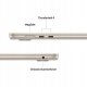 Apple MacBook Air 15" M4 10-core CPU 10-core GPU 16GB 256GB SSD 70W - 2025 - Księżycowa poświata - Gwarancja bezpieczeństwa. Proste raty. Bezpłatna wysyłka od 170 zł. 2