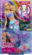 Lalka Barbie Mattel Syrenka z długimi blond włosami z różowymi pasemkami, funkcją rozkwitających kwiatów (JDM72) 6