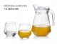 ADEL Komplet dzbanek i 6 szklanek1,4L 6x330ml 1
