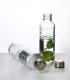 HOLLIE CLEAR Butelka 500ml 4,5x6,5xh22,5cm 1