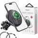 yesido Magnet. Uchwyt Samochodowy C190 do Kratki, MagSafe Wireless 15W, CZARNY 1