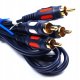 KABEL 2XRCA - 2XRCA CHINCH 2- RCA łezka 20m fv 1