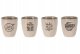 Kubki ceramiczne 160 ml 4 szt. 1