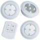 Lampka nocna LED z taśmą samoprzylepną pilot 9,5 cm 3 szt. 1