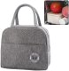 Torba Termiczna Izolacyjna Śniadaniowa Lunch Bag Szara 23cm 1