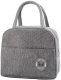 Torba Termiczna Izolacyjna Śniadaniowa Lunch Bag Szara 23cm 1
