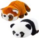 Pluszowa Maskotka Przytulanka Panda Czerwona Klasyczna 2w1 22cm 1
