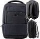 Lean Plecak Miejski Biznesowy USB Pas Piersiowy Czarny 26L 4