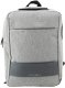 Plecak Miejski Biznesowy USB Przegroda Środkowa Szary 14L 1