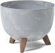Donica JUKA 400x400 ECO recycled - szary beton LA554-70 Lamela 10