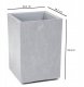 Kwietnik KARO 400x400x600 beton ECO recycled - jasny szary beton LA992-70 Lamela 1