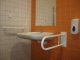 Poręcz ERGOPLUS podnoszona 60cm do wc/umywalek, malowana proszkowo, biała 1