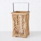 Lampion z drewna RAIMO, 2 sztuki 3
