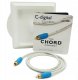 Chord C-DIGITAL - Kabel cyfrowy coaxial RCA-RCA Długość: 1 m 1