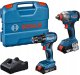 BOSCH ZESTAW COMBO 18V (GDX 18V-285 + GSR 185-LI) 2x2,0Ah L-CASE 1