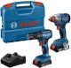 BOSCH ZESTAW COMBO 18V (GDX 18V-285 + GSR 185-LI) 2x2,0Ah L-CASE 1