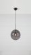 Marksjold Fengari 108762 lampa wisząca zwis 1x40W E14 czarna/dymiona 2