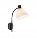 Kinkiet Markslojd Markslojd Mira 108752 kinkiet lampa ścienna 1x40W E14 czarny/biały 1