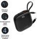 PowerBank 4w1 Bazic Fusion 10000mAh      PD20W USB-C/Lightning czarny 9