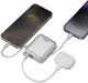 PowerBank 3w1 Bazic Fusion Mini 10000mAh kabel USB-C/Lightning szary 4