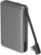 PowerBank indukcyjny Energea MagPac Pro  Plus 10000mAh Qi2 Magsafe szary 1