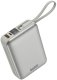 PowerBank 4w1 Bazic Fusion Mini 20000mAh kabel USB-C/Lightning szary 1