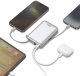 PowerBank 4w1 Bazic Fusion Mini 20000mAh kabel USB-C/Lightning szary 3