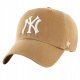 47 Brand New York Yankees MLB Clean Up Cap B-NLRGW17GWS-QLA Brązowe One size 2
