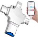Czytnik kart SD Alogy SmartRead Pro 4w1 adapter USB3.0 do TF / Lightning / USB-C / micro USB 15