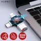 Czytnik kart SD Alogy SmartRead Pro 4w1 adapter USB3.0 do TF / Lightning / USB-C / micro USB 8