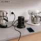 Przedłużacz 12w1 Rozdzielacz wieża ładująca Alogy ChargeTower Pro 2500W 8x gniazdo ładujące 3x USB.A 1x USB.C kabel 1.8m Czarny 3