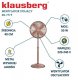 WENTYLATOR WIATRAK PODŁOGOWY KLAUSBERG KB-7719 15