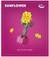 Plus-Plus roślinki Sunflower 4340 10525 1