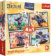 Trefl Puzzle 4w1 Lilo & Stitch, Wakacje na Hawajach - łącznie 207 elementów (34666) 1