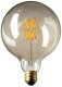 LED 3W DEKOPÆRE GLOBE Ø125 H170GYLDENT GLAS 1
