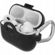 HEADPHONE CASE APPLE AIRPODS/PRO (2ND / 1ST GEN) BLACK TAFFY 2