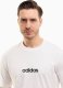 Adidas Koszulka męska adidas Essentials Linear Single biała JE9000 2XL 3