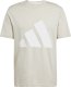 Koszulka męska adidas Essentials Big Logo beżowa JE8933 2XL 1