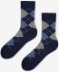 SKARPETY MARILYN MEN RHOMBUS (kolor blue-grey, rozmiar 41-45) 6