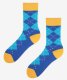 SKARPETY MARILYN MEN RHOMBUS (kolor blue-grey, rozmiar 41-45) 7