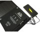Ładowarka solarna turystyczna panel słoneczny 14W podwójne USB wyjście 5V/2.1A 9