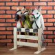 Froster Hobby Horse Skippi A3 - Almond - Ecru - Jasny beż - kantar i wodze 11