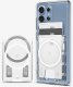 Spigen Ultra Hybrid Wallet MagSafe+, crystal clear - Samsung Galaxy S25 Series 1