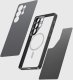 Pitaka PIN Button Case, Black/Grey Plain - Samsung Galaxy S25 Ultra 1