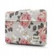 Etui do Laptopa 13-14" Canvaslife White Rose 1