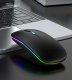 MYSZKA BEZPRZEWODOWA SLIM LED ŁADOWANA RGB Bluetooth+USB 2.4Ghz AKUMULATOR 1