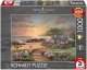Puzzle 1000 Thomas Kinkade, Dom nad morzem 1