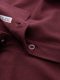 Męska jednokolorowa koszulka polo BASIC z dzianiny pique - bordowa V10 OM-POBS-0100 XXL 4