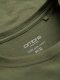T-shirt męski klasyczny bawełniany BASIC - khaki V6 OM-TSBS-0236 S 5